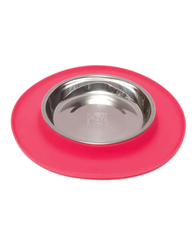 Messy Mutts Messy Cats Silicone Cat Feeder Bowl 1.75 Cups