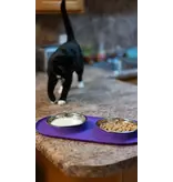 Messy Mutts Messy Cats Silicone Cat Double Feeder