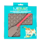 Messy Mutts Messy Mutts Therapeutic Dog Lick Mat with Silicone Spatula