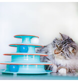 Outward Hound Catstages Chase Meowtain Cat Track Interactive Toy