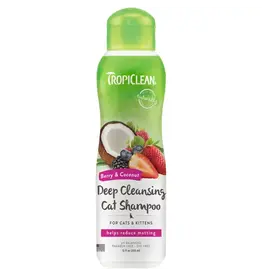 Tropiclean Tropiclean Deep Cleansing Cat/Kitten Shampoo Berry/Coconut 12 Oz