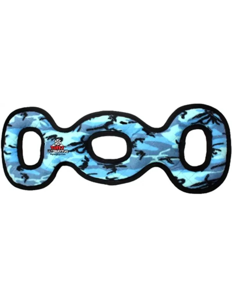 VIP Products Tuffy Durable Ultimate 3 Way Tug Dog Toy