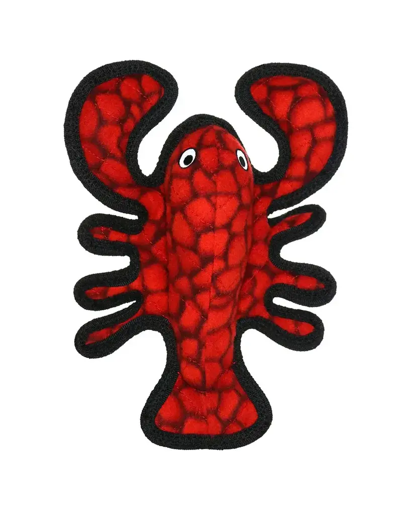 VIP Products Tuffy's Durable Squeaky Soft Larry the Lobster Jr Dog Toy