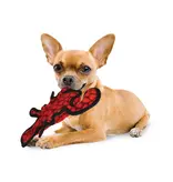 VIP Products Tuffy's Durable Squeaky Soft Larry the Lobster Jr Dog Toy