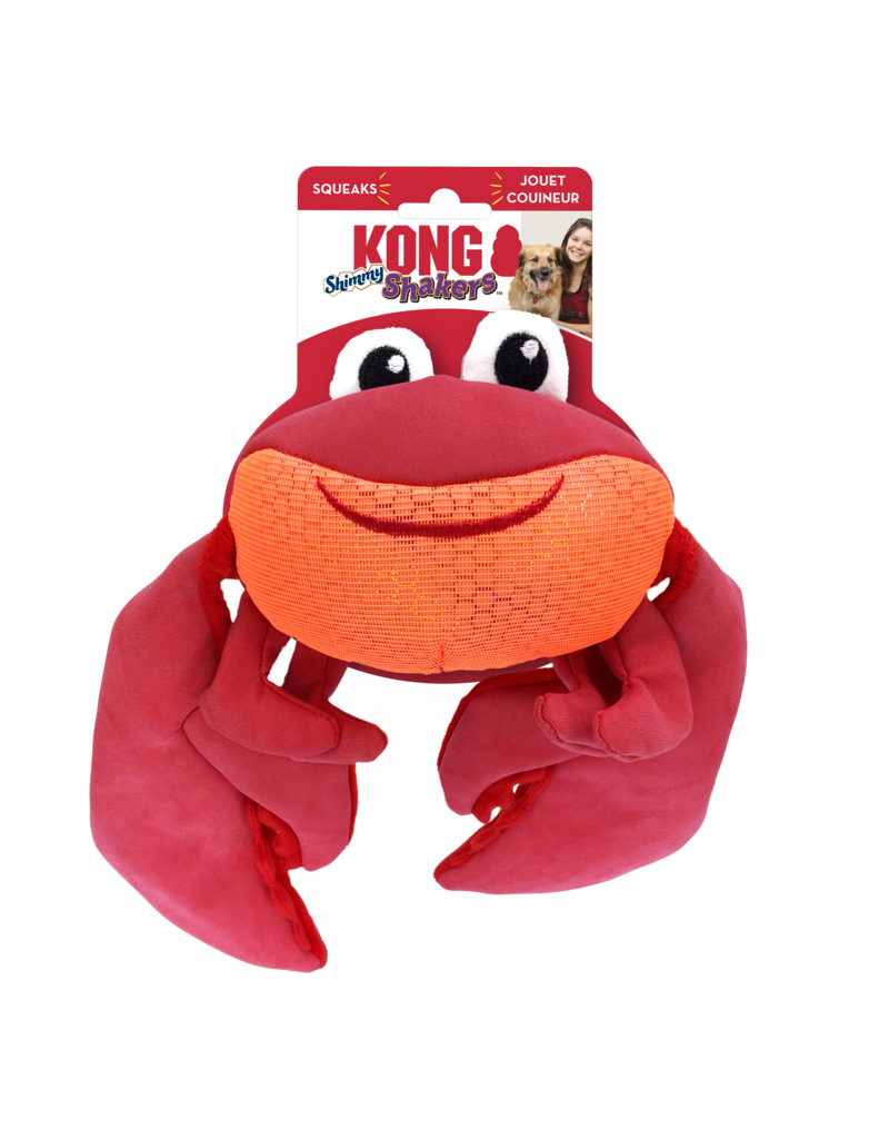 Kong Company Kong Shakers Shimmy Crab Dog Toy