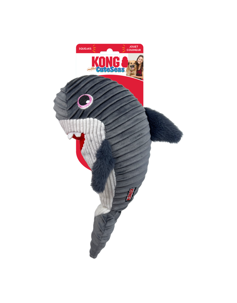 Kong Company Kong Cuteseas Rufflez Shark Dog Toy