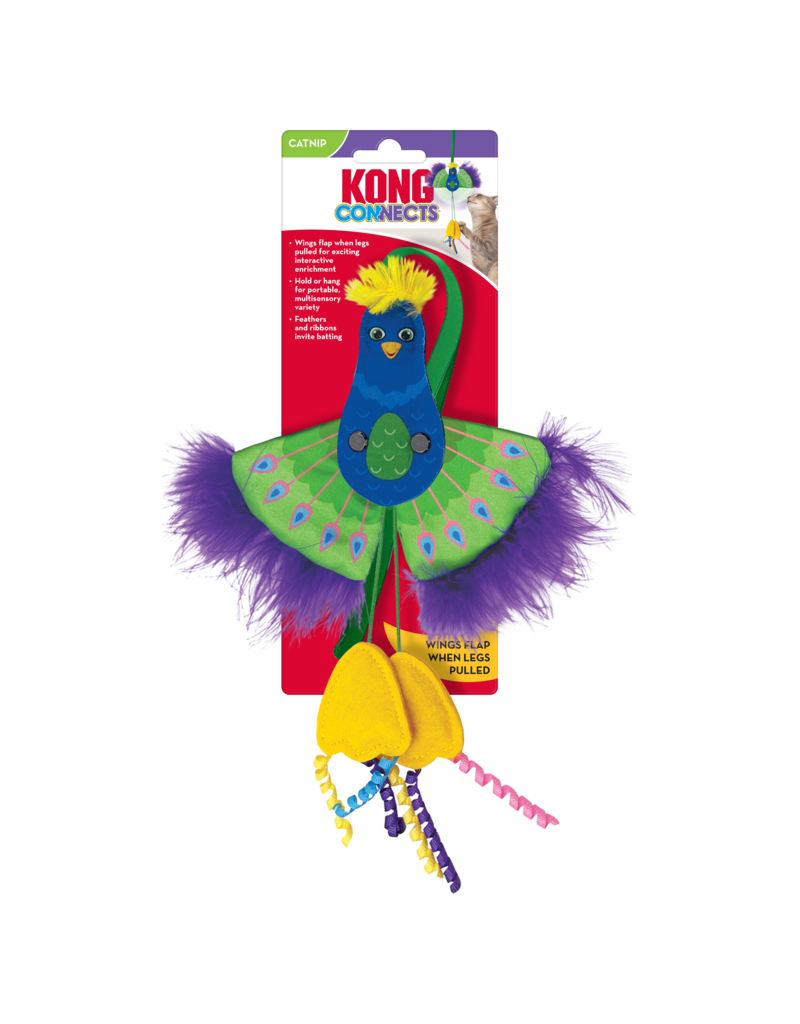 Kong Company Kong Connects Peacocks Cat Toy