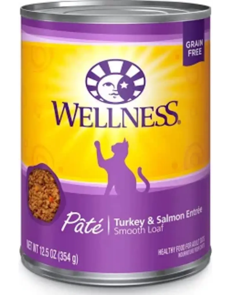 Wellness Wellness Complete Health Pate Turkey and Salmon Cat Food 12.5 oz
