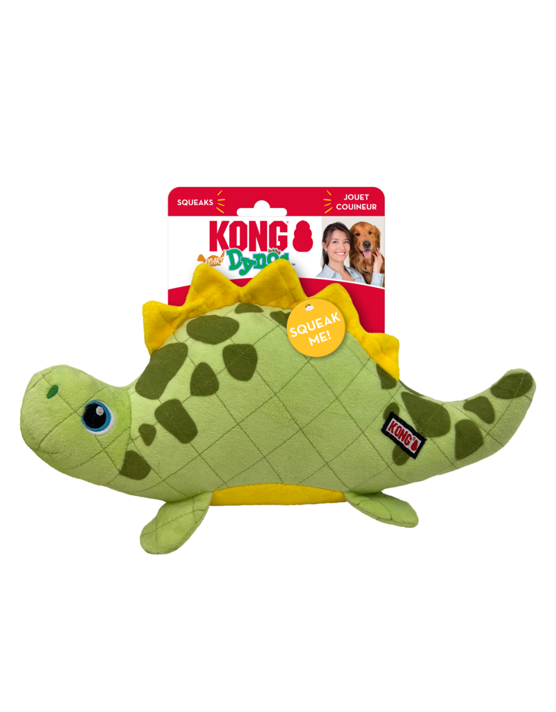 Kong Company Kong Dynos Roars Dog Toy Green