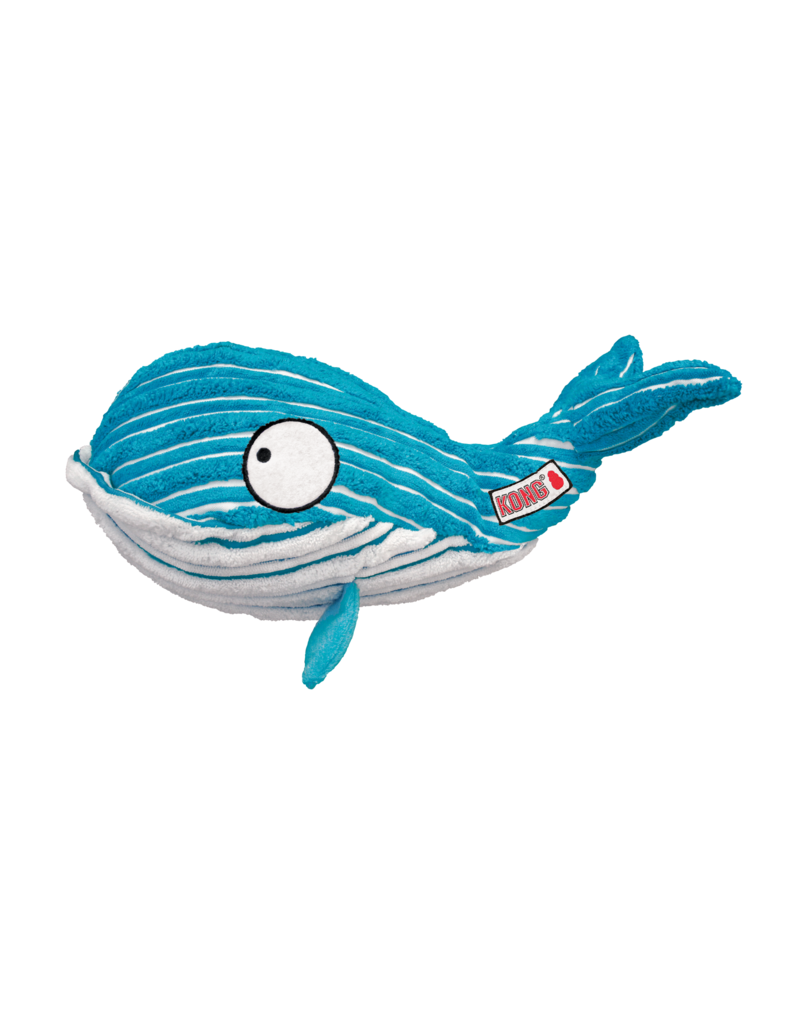Kong Company Kong Cuteseas Whale Dog Toy Blue Large
