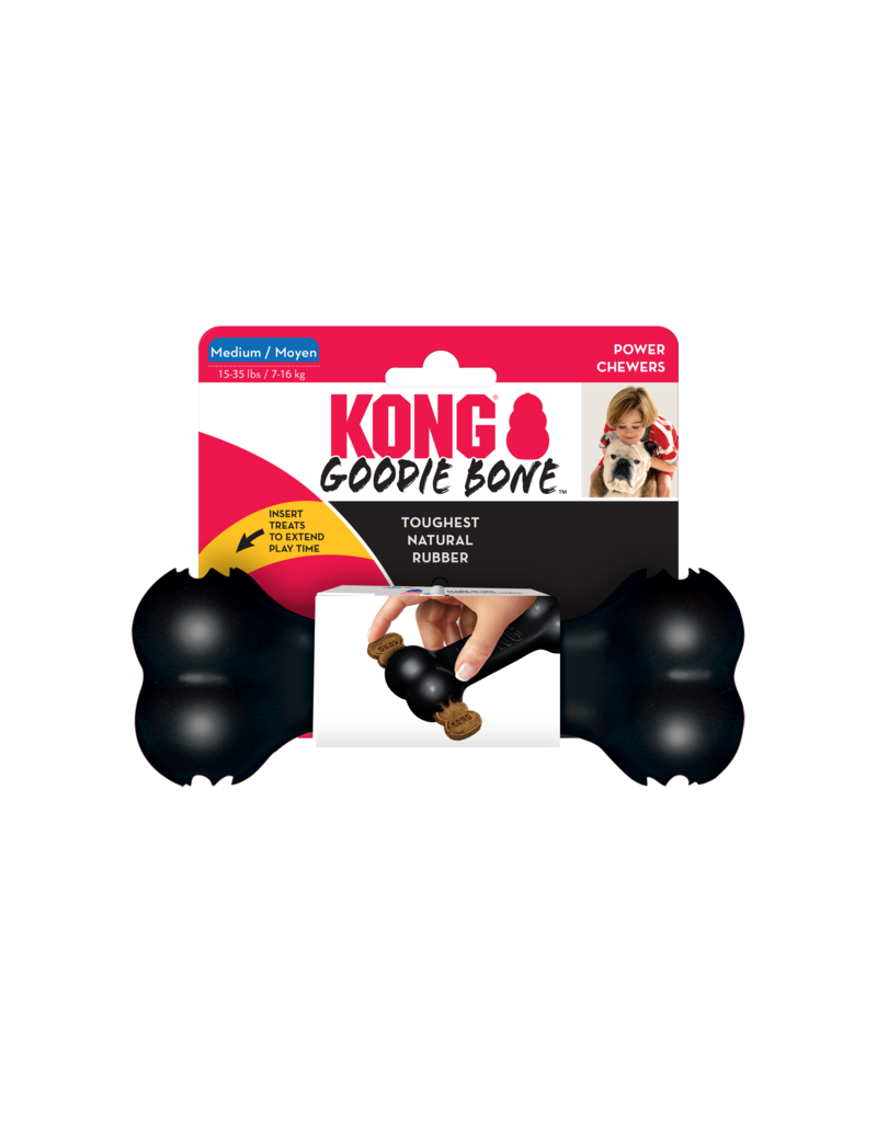 Kong Company Kong Extreme Goodie Bone Black Large