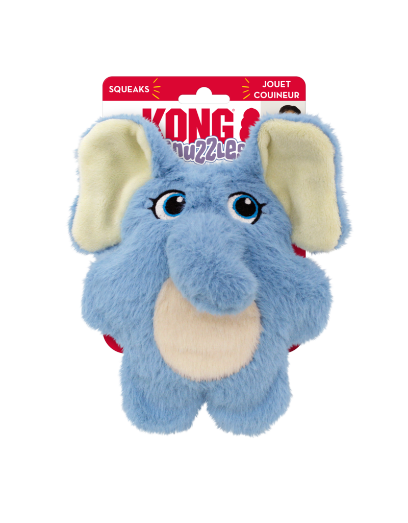 Kong Company Kong Snuzzles Kiddos Elephant Dog Toy