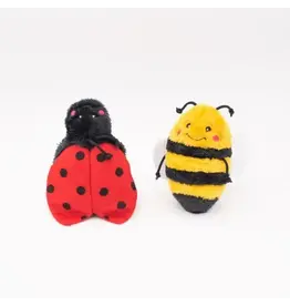 Zippy Paws ZippyPaws Crinkle Bee and Ladybug 2-pack