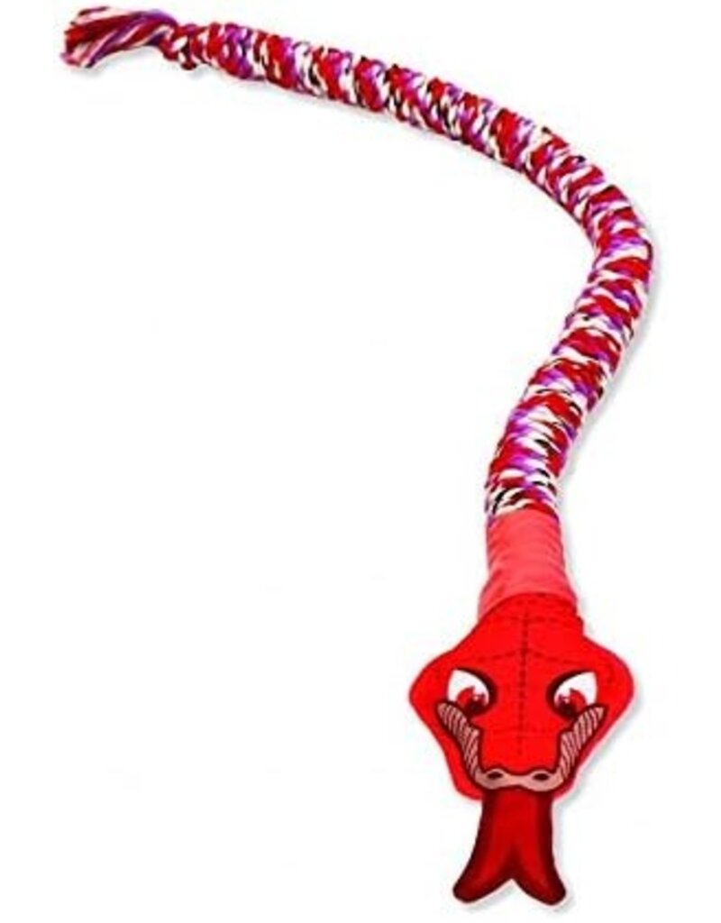 Mammoth Pet Mammoth Snakebiter Squeaky Head Dog Toy