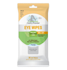 Four Paws Four Paws Healthy Promise Eye Wipes for Dogs and Cats 35 Ct