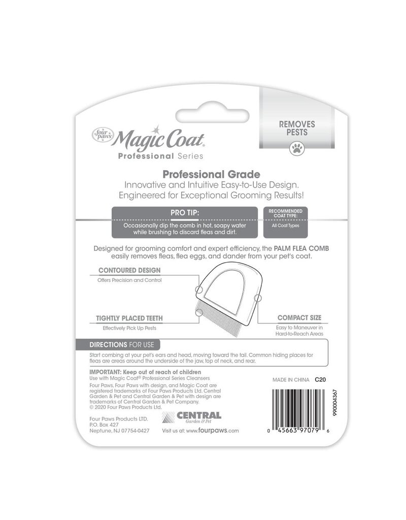 Four Paws Four Paws Magic Coat Professional Palm Flea Comb