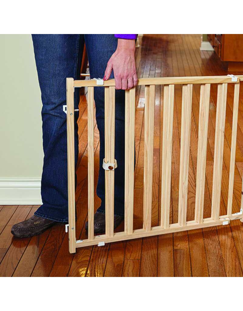 MidWest MidWest Extra Wide Wood Pet Gate 53-94W x 24H