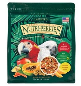 Lafeber Lafeber Company Tropical Fruit Nutri-Berries for Macaws and Cockatoos 3 Lbs