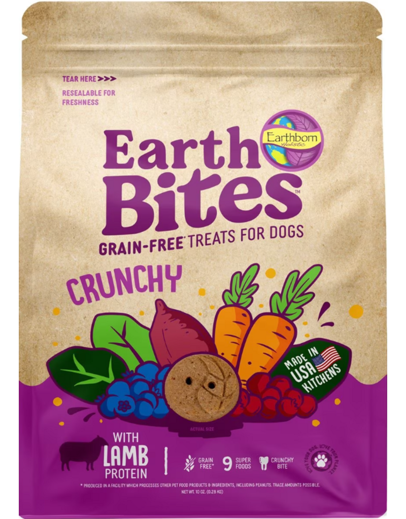 Earthborn Holistic Earthborn EarthBites Crunchy Grain Free Treats Lamb