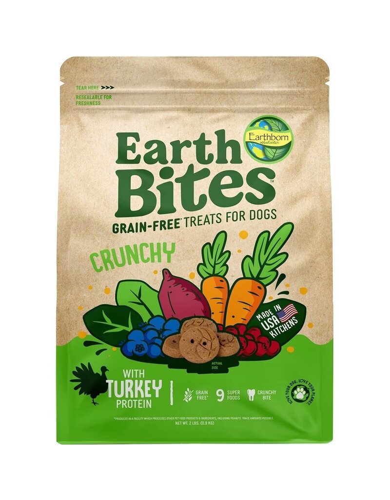 Earthborn Holistic Earthborn EarthBites Crunchy Grain Free Treats Turkey