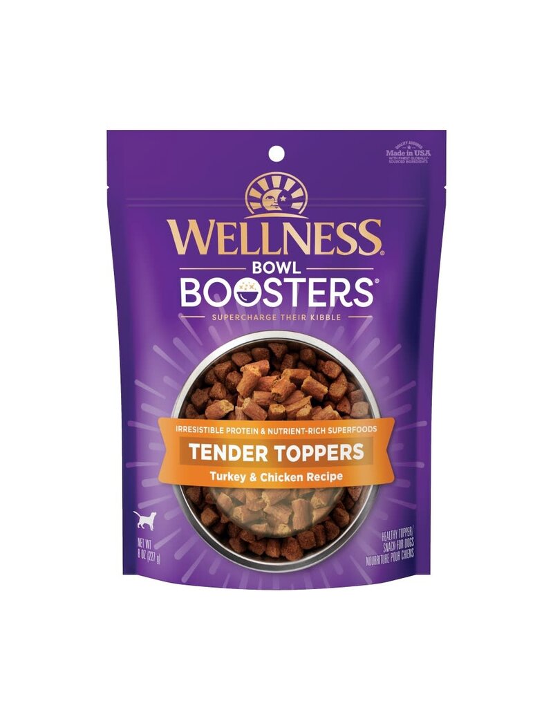 Wellness Wellness Bowl Booster Tender Toppers Turkey & Chicken 8 Oz