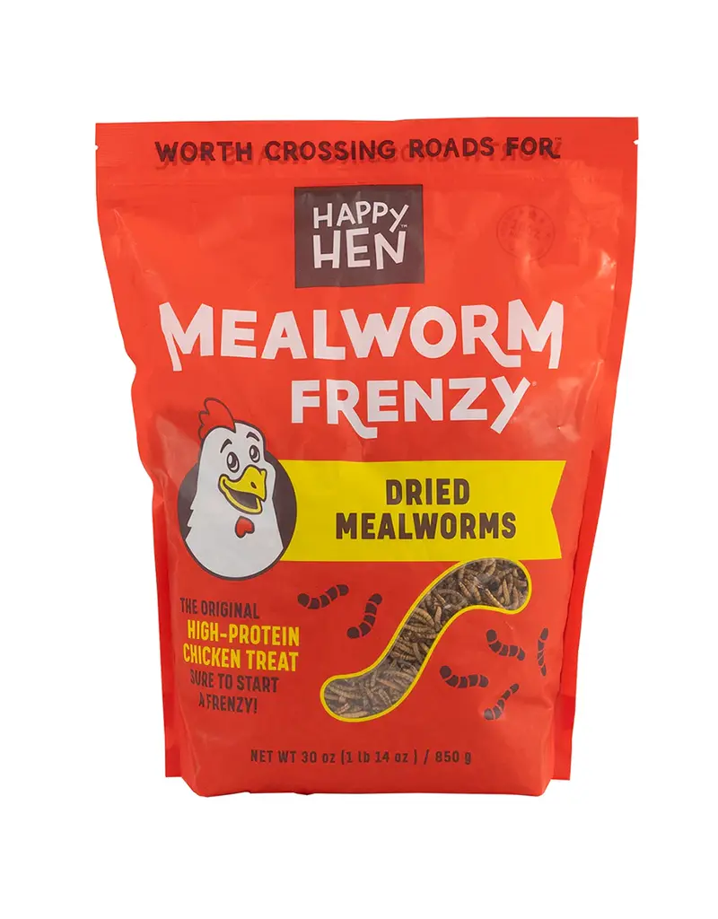 Happy Hen Happy Hen Treats Mealworm Frenzy Dried Mealworms