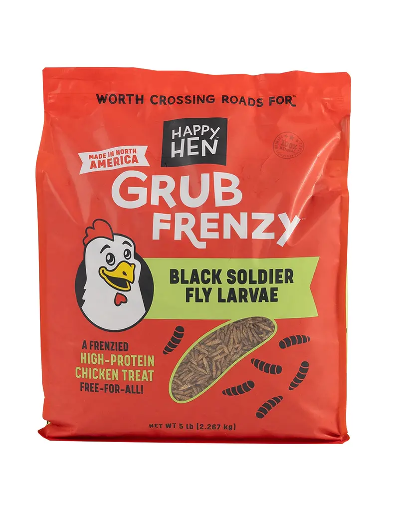 Happy Hen Happy Hen Grub Frenzy Black Soldier Fly Larvae