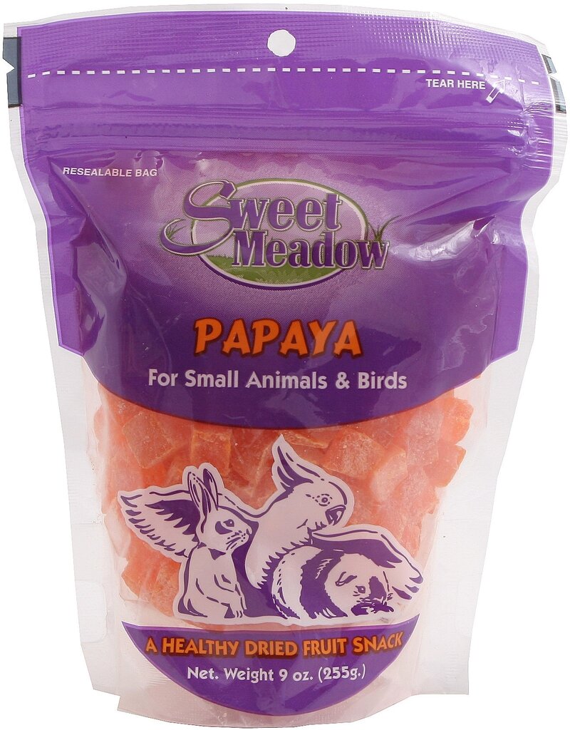 Sweet Meadow Farm Sweet Meadow Hay Papaya Small Animal Treat 9 Oz