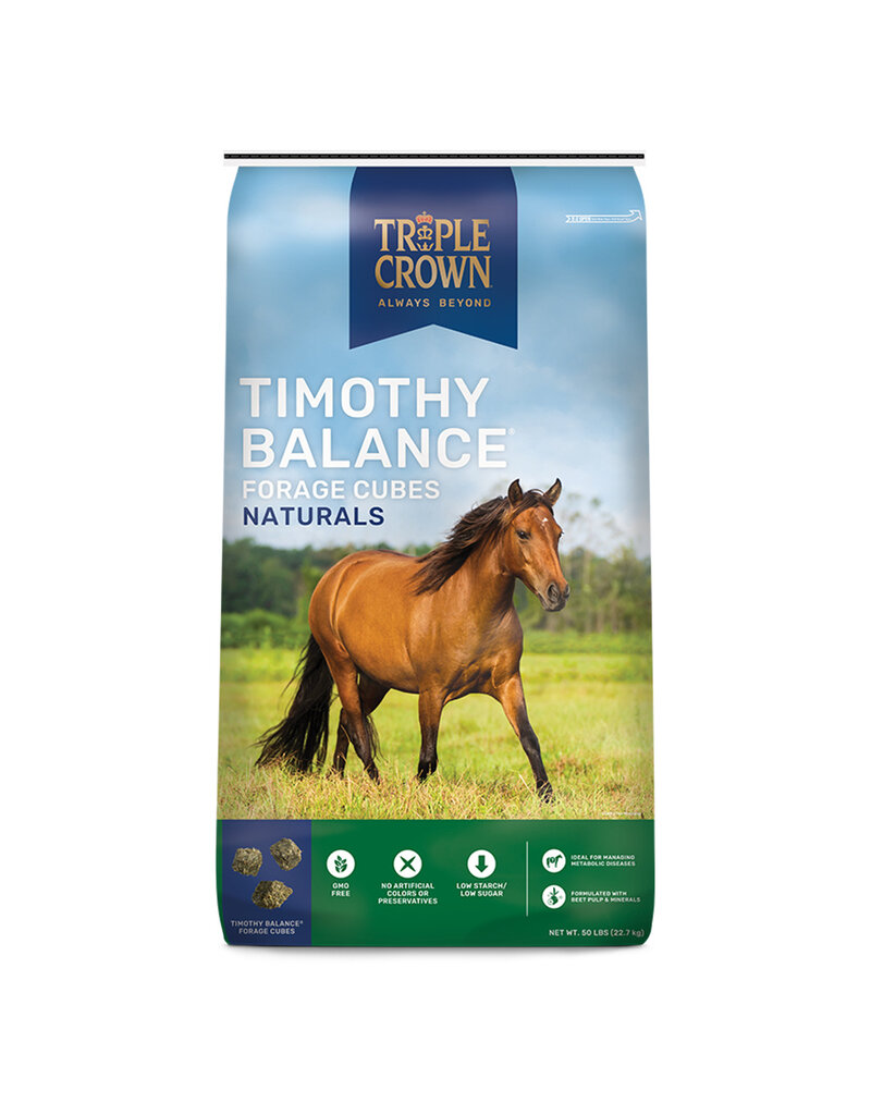 Triple Crown Triple Crown Timothy Balance Forage Cubes 50 lb