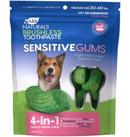 Ark Naturals Ark Sensitive Gums Dog Toothpaste Chew 7.8 Oz