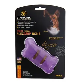 Starmark Starmark Treat Ringer Flexgrip Bone