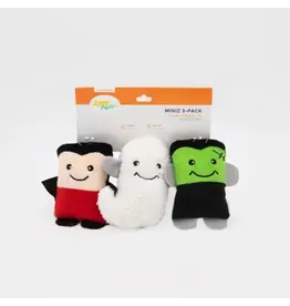 Zippy Paws ZippyPaws Halloween Miniz Monsters 3pk