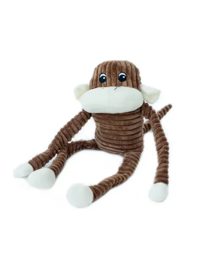 Zippy Paws ZippyPaws Spencer Crinkle Monkey Brown