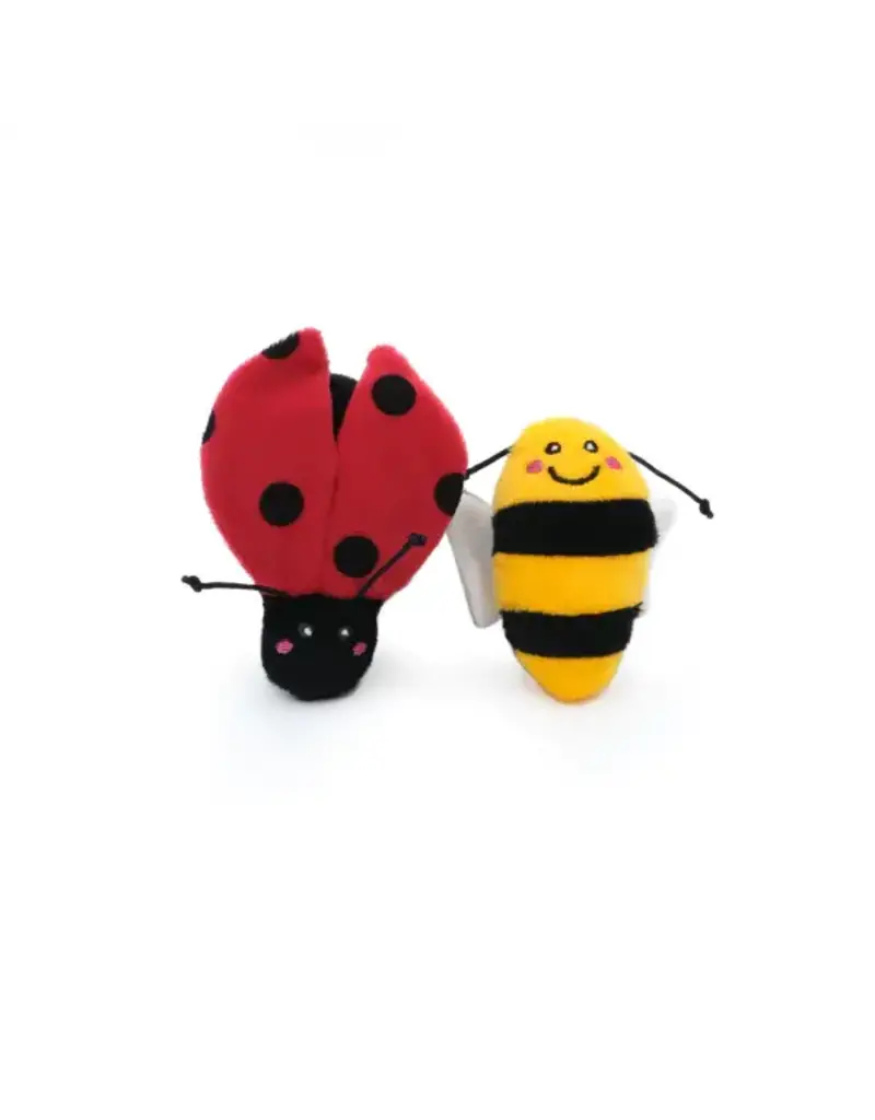 Zippy Paws ZippyClaws Ladybug and Bee 2Pk