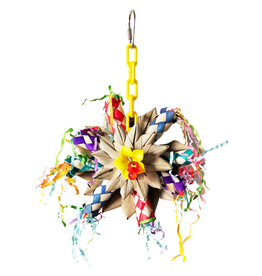 A&E Cage Company A&E Cage Company Happy Beaks Pinwheel Bird Toy