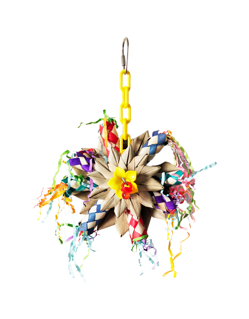 A&E Cage Company A&E Cage Company Happy Beaks Pinwheel Bird Toy