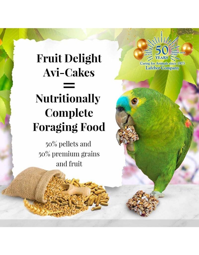 Lafeber Lafeber Company Avi-Cakes Fruit Delight for Parrots 8 Oz