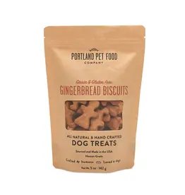 Portland Pet Food Company Portland Pet Food Grain Free Gingerbread Biscuits 5oz