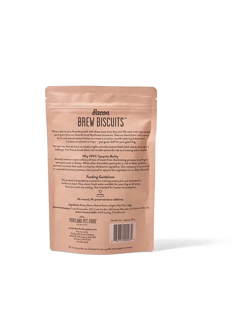 Portland Pet Food Company Portland Pet Food Bacon Brew Biscuits 5 oz