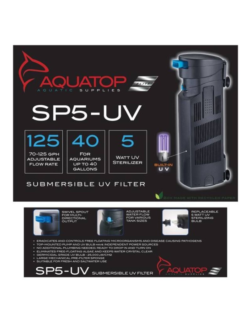 Aquatop Aquatop SP5-UV Filter with Integrated UV