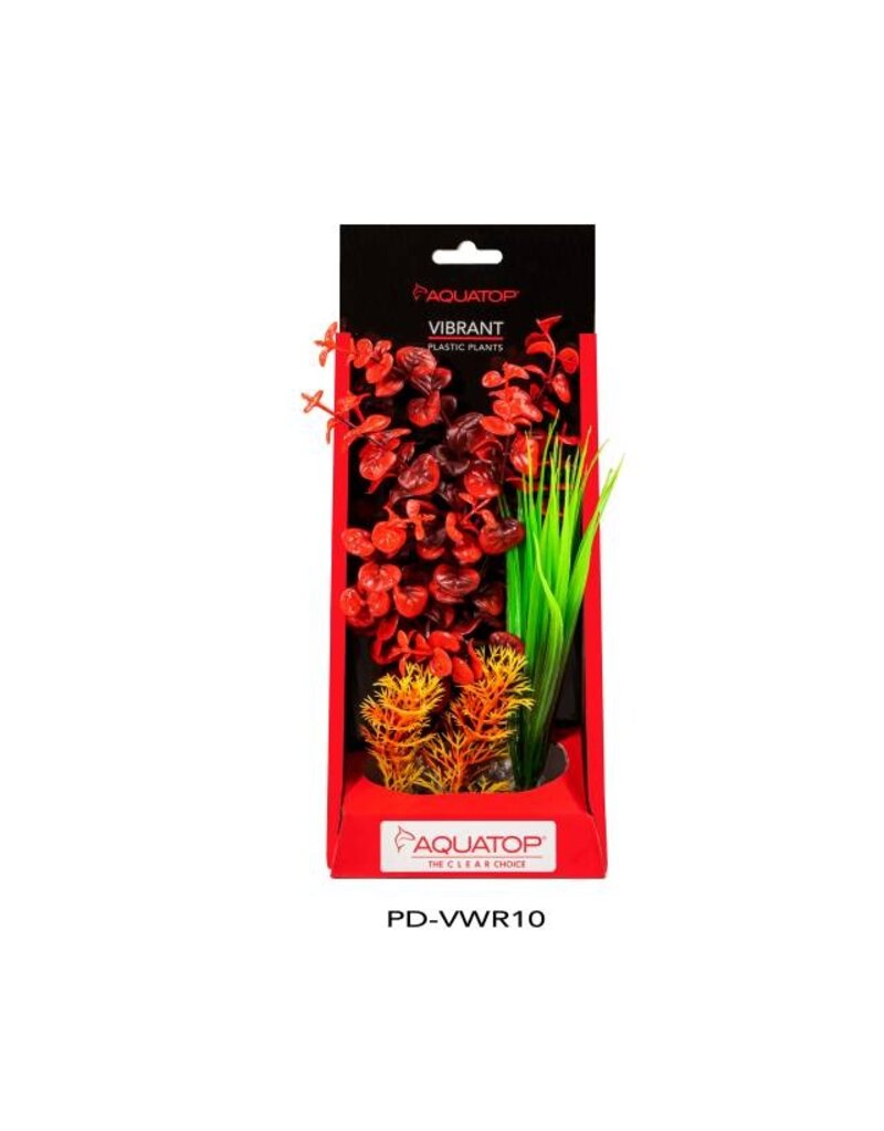 Aquatop Aquatop Vibrant Wild Plant 10 in