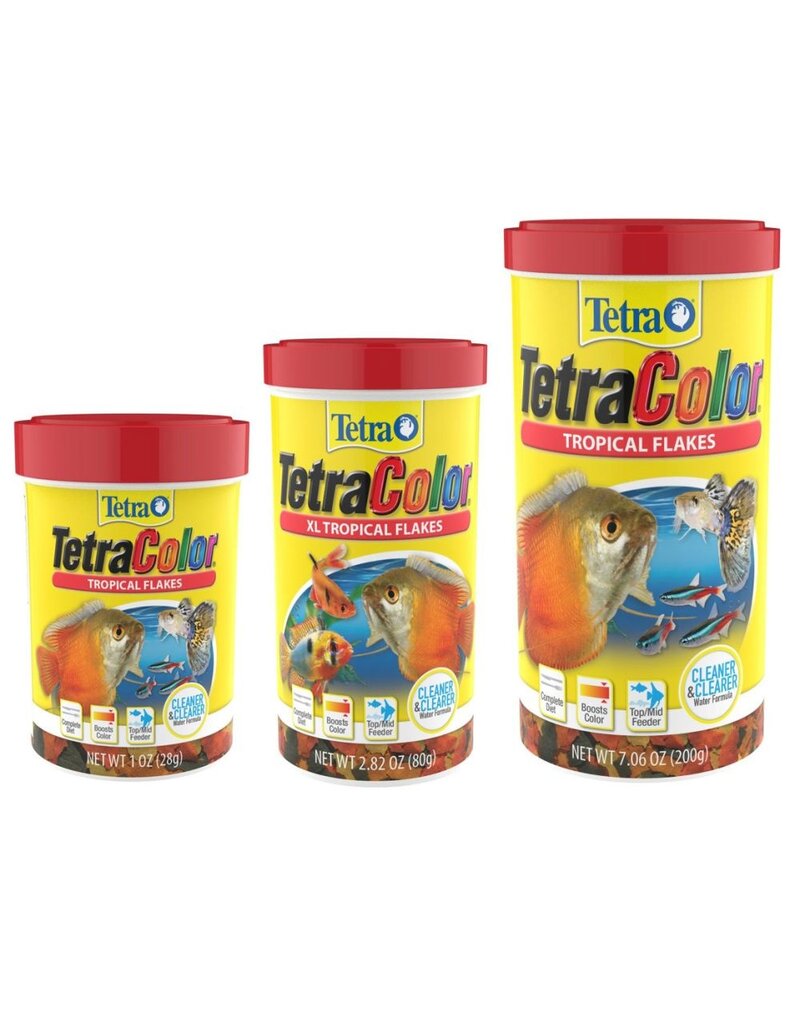 Tetra Tetra TetraColor Tropical Flakes