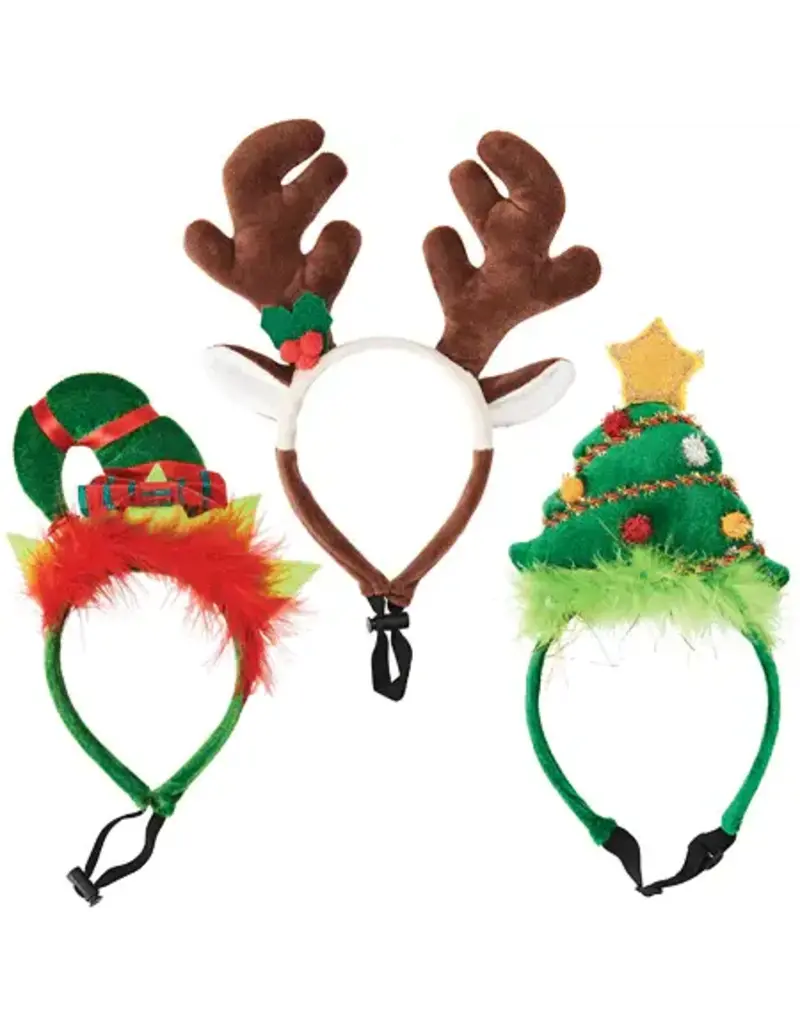 Ethical Pet Spot Holiday Headbands Assorted 12 In