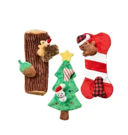 Ethical Pet Spot Holiday Puzzle Dog Toy Asst