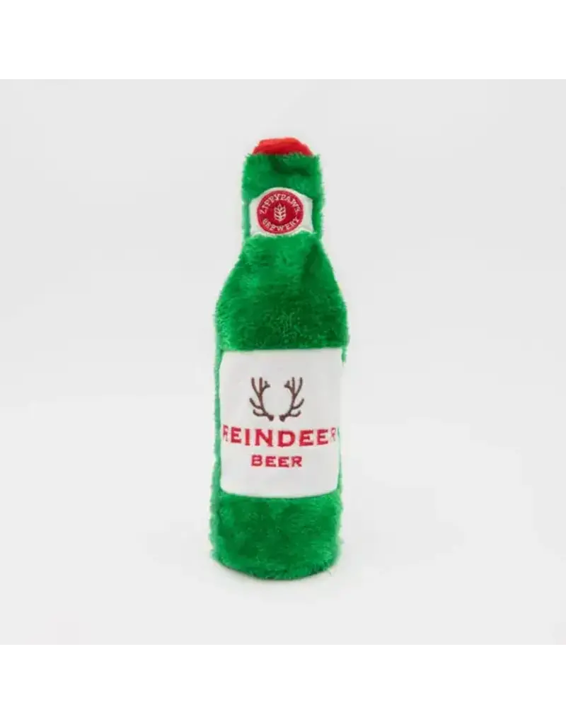 Zippy Paws ZippyPaws Holiday Crusherz Reindeer Beer