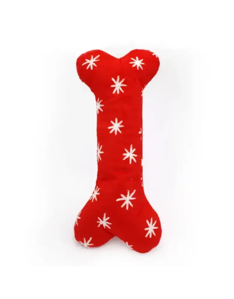 Zippy Paws ZippyPaws Holiday Jigglerz Festive Bone