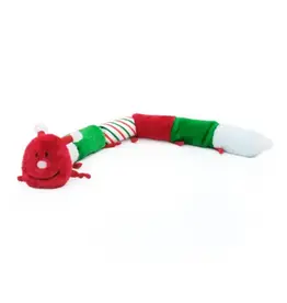Zippy Paws ZippyPaws Holiday Caterpillar Deluxe Dog Toy