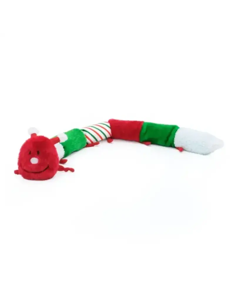 Zippy Paws ZippyPaws Holiday Caterpillar Deluxe Dog Toy