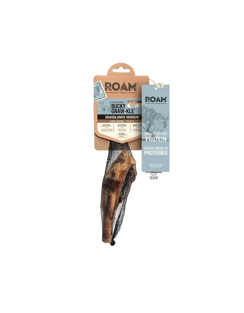 Roam Roam Bucky Gnaw-Kle Grassland Venison 1 pk