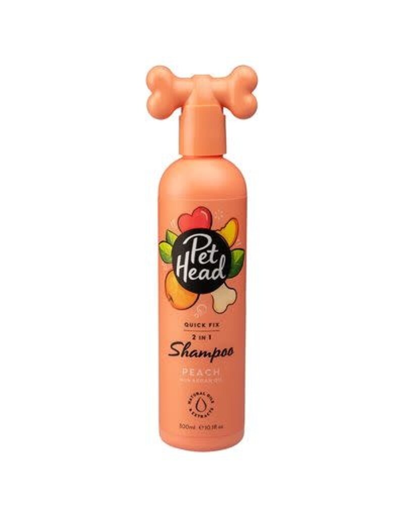 The Company of Animals Pet Head Quick Fix 2-in-1 Shampoo Peach 16 Oz